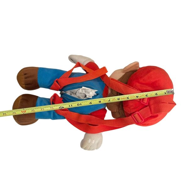 Super Mario Plush Backpack Large 17" Zipper Nintendo 2011 - Picture 12 of 12